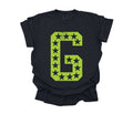 Stars & Spirit Varsity Initial - Letter G